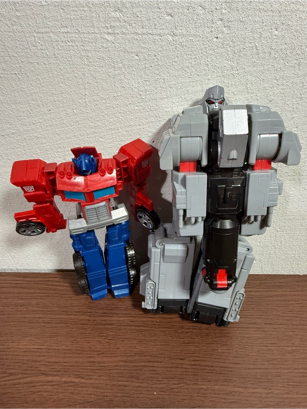 Transformers Optimus Prime and Megatron